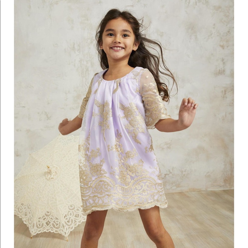 Chasing Fireflies girls opulent dress